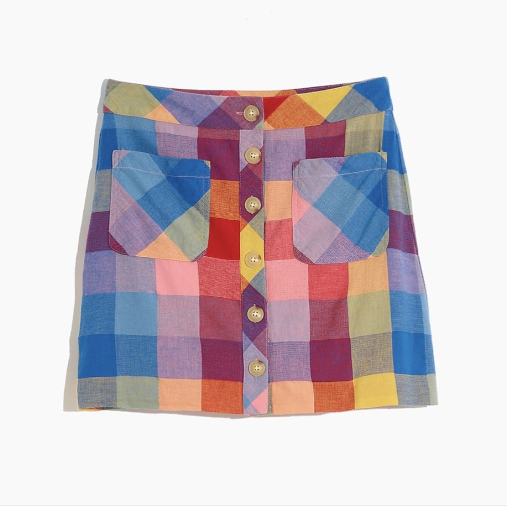 Madewell Patch Pocket Mini Skirt
